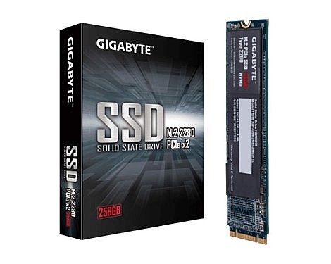 ���� ����� Gigabyte 256GB m.2 NVME 1.3 pcie X4