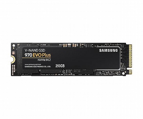 ���� ����� SAMSUNG EVO970 PLUS V7S250BW SSD 250GB M.2 PCIe NVMe