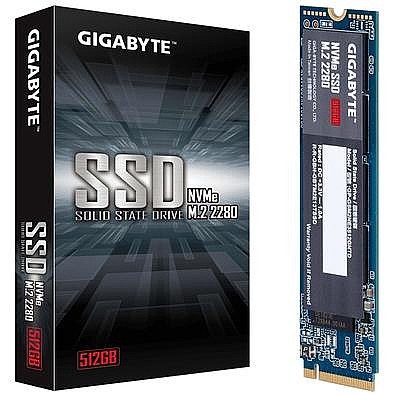 ���� ����� Gigabyte 512GB m.2 NVME 1.3 pci-e 3.0