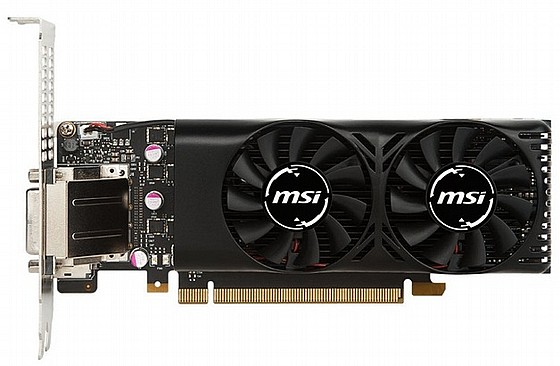 ����� ��� MSI GTX 1050Ti 4GB Low profile Dual Fan DVI-D DP HDMI