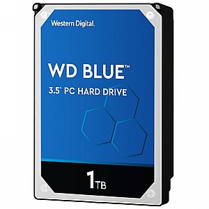 דיסק קשיח פנימי לנייח WD 1TB Blue 7200rpm 64MB 3.5 דיסק קשיח פנימי לנייח WD 1TB Blue 7200rpm 64MB 3.5
