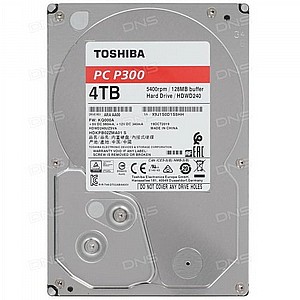 ���� ����� ����� ����� Toshiba P300 4TB 5400RPM 3.5 SATA III