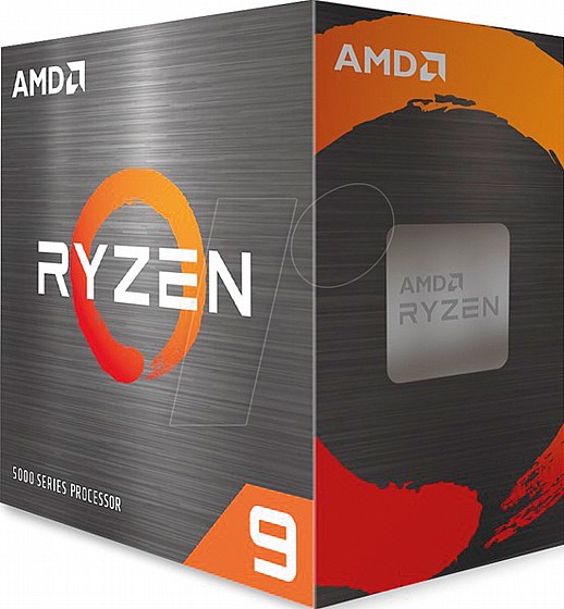 ���� AMD Ryzen R9 5900X TRAY Cores 12 Threads 24 Up to 4.8Ghz