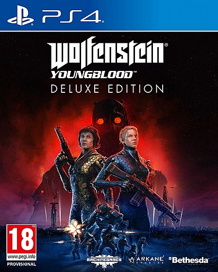 PS4 WOLFENSTEIN YOUNG BLOOD DELUXE EDITIOND