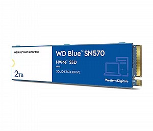 דיסק פנימי Western Digital 2TB NVME Blue SN570 Gen3 x4 PCIe דיסק פנימי Western Digital 2TB NVME Blue SN570 Gen3 x4 PCIe