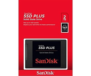 ���� ����� SanDisk SSD 2TB 2.5 Sata III Up to 545 Mb/s Read