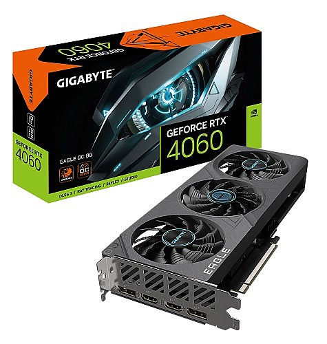 ����� ��� Gigabyte RTX 4060 EAGLE OC 8GB DP HDMI