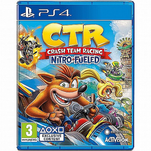 PS4 CRASH TEAM RACING NITRO FUELED