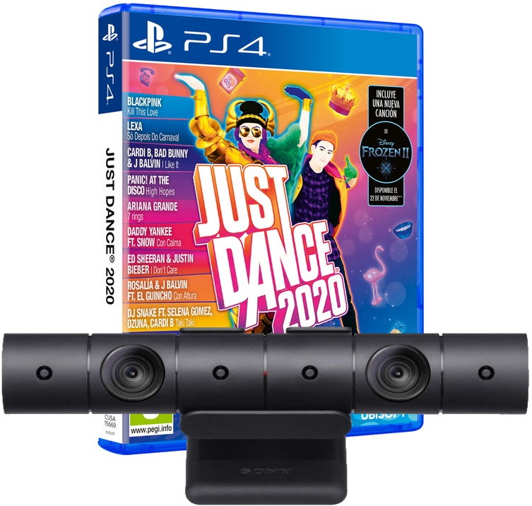 Playstation 4 Camera + Just Dance 2020 קונסולות PS4 PS4