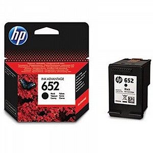 דיו שחור מקורי HP 652 דיו שחור מקורי HP 652