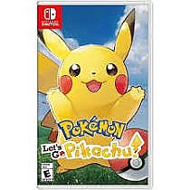 Nintendo Pokemon lets go : Pikachu