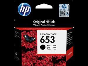 ראש דיו שחור מקורי HP 653 3YM75AE ראש דיו שחור מקורי HP 653 3YM75AE