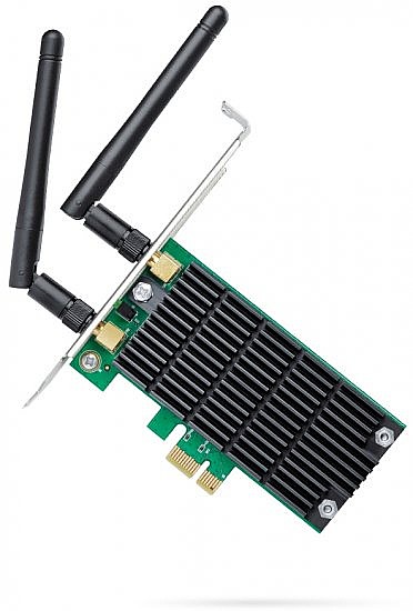 ���� ��� ������ TP-Link AC1200 Wireless Dual Band PCIe Adapter Archer T4E