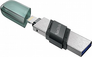 זיכרון נייד למכשירי אפל SanDisk iXpand Flip 128GB SDIX90N-128G-GN6NE זיכרון נייד למכשירי אפל SanDisk iXpand Flip 128GB SDIX90N-128G-GN6NE