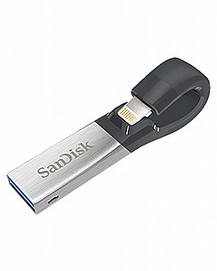זיכרון נייד SANDISK IXPAND USB 3.0 AND LIGHTNING SDIX30C 64GB זיכרון נייד SANDISK IXPAND USB 3.0 AND LIGHTNING SDIX30C 64GB