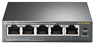 ��� ������ TP-Link TL-SF1005P 5 Ports 10/100Mbps 4 Ports PoE