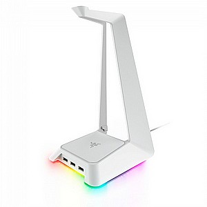 מעמד לאוזניות Razer Base Station Chroma לבן מעמד לאוזניות Razer Base Station Chroma לבן