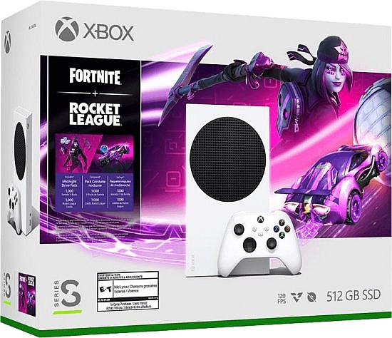 קונסולת משחק Xbox Series S 512GB SSD FORTNITE יבואן רשמי
