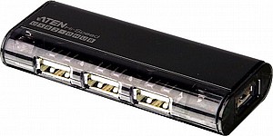 ���� 4 ������ USB 2.0 ����� Aten UH284