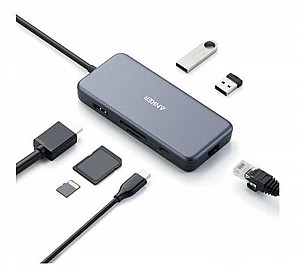 ���� ����� 7 ������ Premium 7 in 1 USB-C HUB ANKER