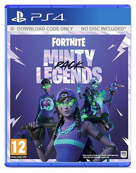  Playstation Fortnite The Minty Legends Pack PS4 