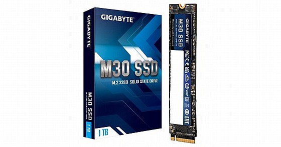 ���� ����� Gigabyte M30 SSD 1TB NVME Gen3 3500MBPS/3000MBPS