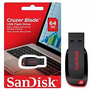 ���� ��� �� 64 ���� Cruzer Blade USB ��� ����